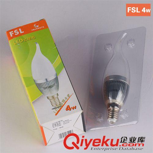 FSL佛山照明 超炫系列 长寿命 LED 拉尾泡 超亮4W E14 灯泡