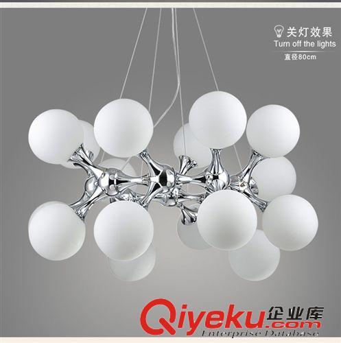工廠價2014新燈亞克力簡約LED吊燈 藝術(shù)餐吊燈 工程會所燈具 6031原始圖片3
