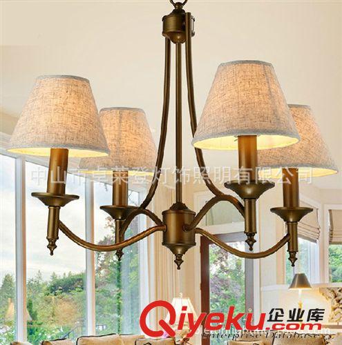 單頭壁燈北歐田園 臥室陽臺過道 led壁燈樓梯壁燈 布罩 燈具燈飾