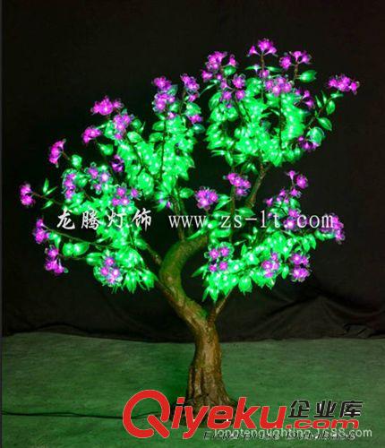 2014新款 1.4米led仿真玫瑰花樹 led櫻花樹 景觀戶外裝飾樹燈