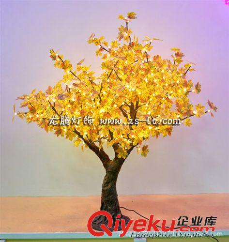 led錐形仿真楓葉樹 黑色led庭院景觀燈 防水發(fā)光樹燈 品質(zhì)保證