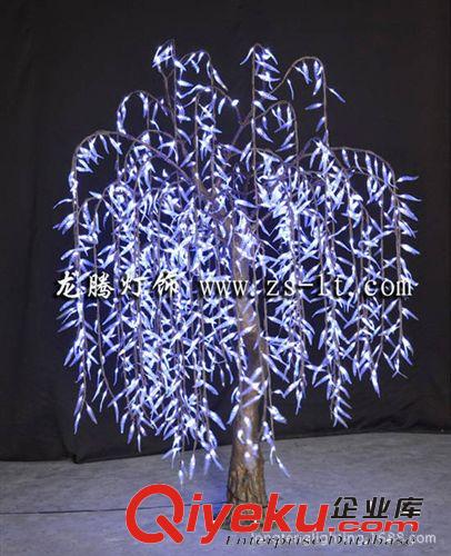 廠家直銷 2米led仿真白色發(fā)光柳樹 led防水庭院景觀樹 gd美觀