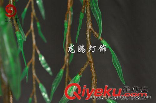 廠家直銷led樹燈 led超gf真柳樹　2.2米綠色庭院景觀樹 防水樹原始圖片3