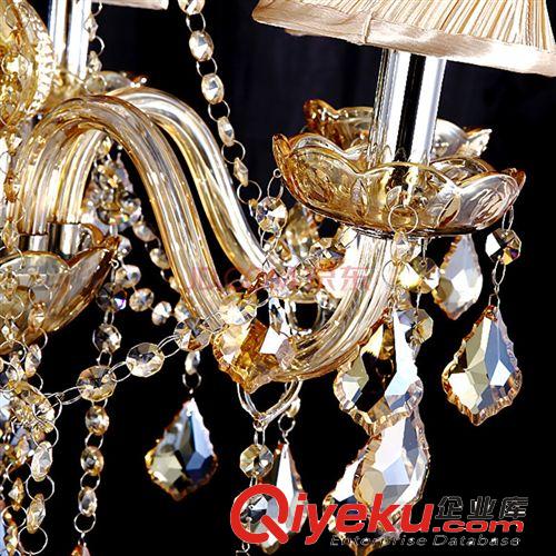 歐式水晶燈 客廳燈 奢華LED吊燈 餐廳臥室吊燈 中山燈具燈飾批發(fā)原始圖片3