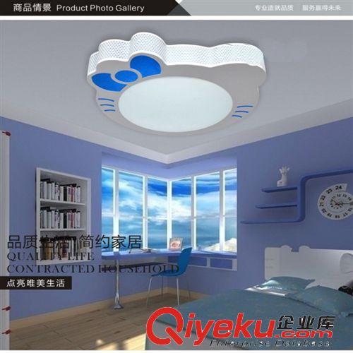 店長推薦兒童LED客廳吸頂燈 現(xiàn)代長方形可愛燈具 創(chuàng)意臥室餐廳燈原始圖片2