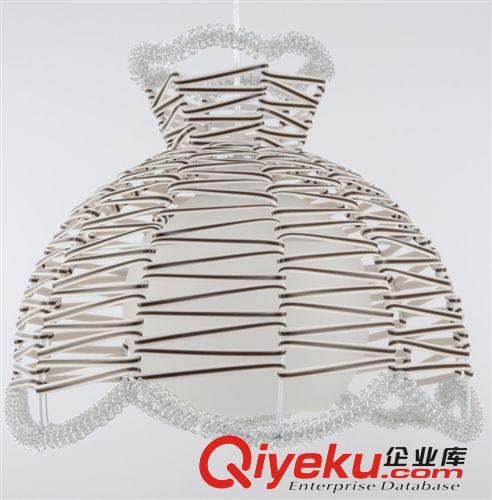 批發(fā)外貿(mào)時(shí)尚編織藤藝吊燈 歐式現(xiàn)代創(chuàng)意藤編餐廳燈具一件代發(fā)原始圖片2