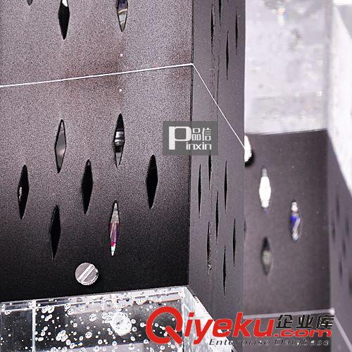 品信 氣泡水晶燈led吸頂燈大廳長方形現代簡約客廳臥室燈具8826原始圖片3