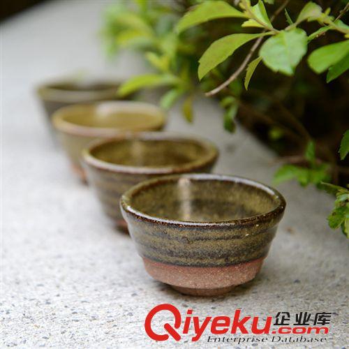 PTLIFE平田 柴窯廠家批發(fā) 粗陶杯 品茶杯 土陶茶具 窯變釉茶器