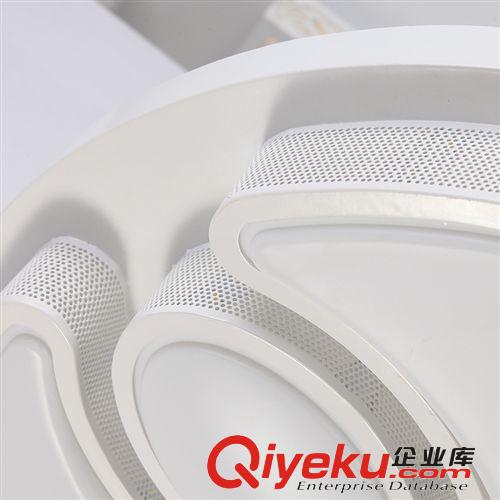 led吸頂燈臥室燈具現(xiàn)代簡約客廳燈圓形大氣浪漫溫馨田園房間燈飾原始圖片3