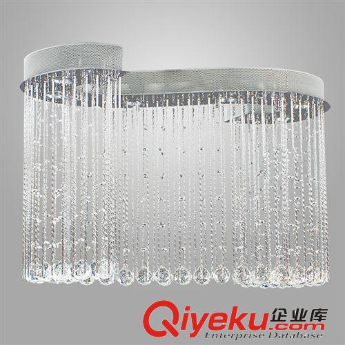 一件代發燈飾現代簡約個性餐廳水晶吊燈創意臥室客廳LED吸頂燈