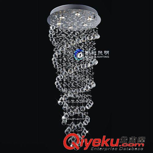 中山燈飾現(xiàn)代簡(jiǎn)約創(chuàng)意長(zhǎng)方形臥室吸頂燈餐廳飯廳客廳LED水晶吊燈