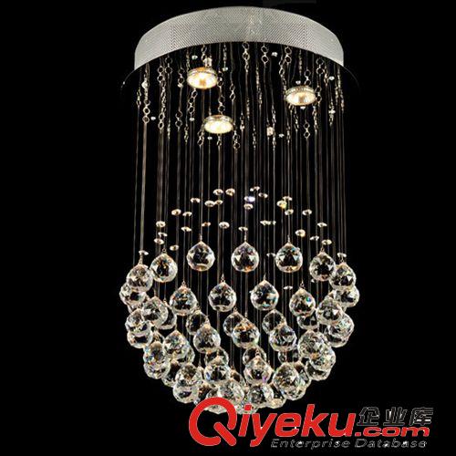 古鎮燈飾廠家批發傳統金色雙層蓮花餐廳客廳臥室LED水晶吊燈燈具