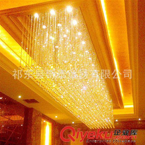 中山古鎮燈飾批發簡約圓形客廳臥室LED水晶吸頂燈酒店工程燈燈具
