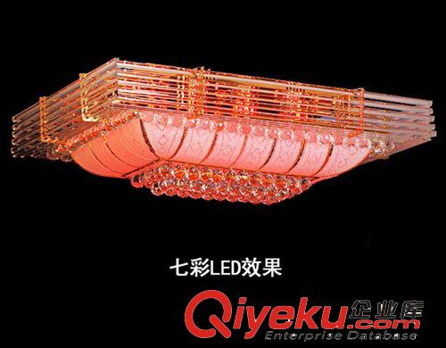 供應水晶燈 經(jīng)典長方形吸頂燈 客廳燈 LED遙控方形燈具 現(xiàn)貨批發(fā)原始圖片2