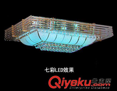 供應水晶燈 經(jīng)典長方形吸頂燈 客廳燈 LED遙控方形燈具 現(xiàn)貨批發(fā)原始圖片3