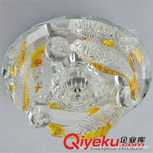 批發(fā) LED水晶過道燈天花燈走廊燈 玄關(guān)燈吸頂燈金魚燈2109原始圖片3