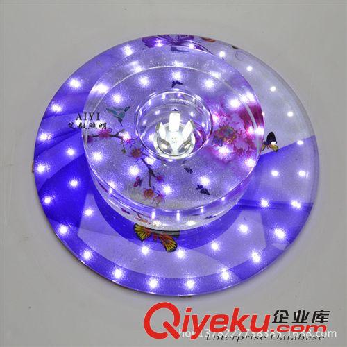 批發(fā) 現(xiàn)代LED水晶過道燈吸頂燈 天花玄關(guān)燈陽臺(tái)燈門廳燈1210原始圖片2