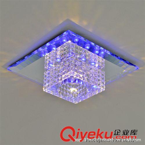 批發(fā) 方形LED水晶過道燈玄關(guān)燈走廊燈 門廳燈天花燈吸頂燈1216原始圖片2