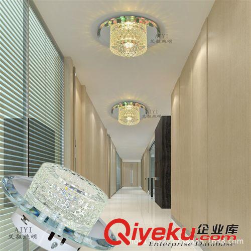 批發 LED水晶過道燈走廊燈 門廳玄關燈天花燈客廳吸頂燈具1229