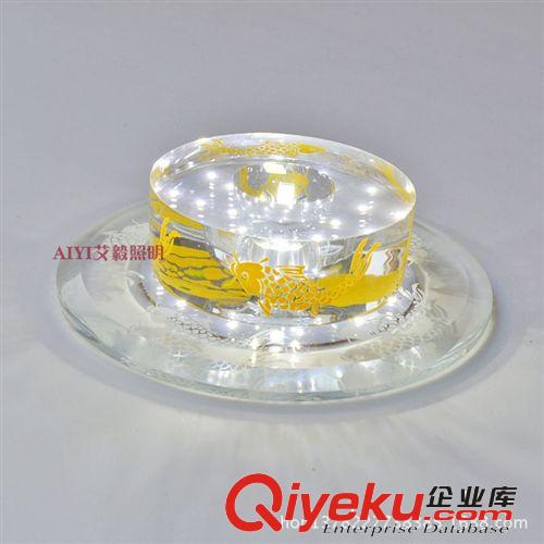 批發(fā) 新品LED水晶筒燈過道燈走廊燈 門廳玄關(guān)燈吸頂燈具1225原始圖片3