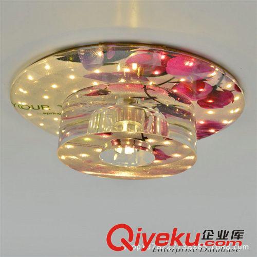 批發 LED水晶過道燈走廊燈 門廳玄關燈陽臺燈吸頂燈具1225