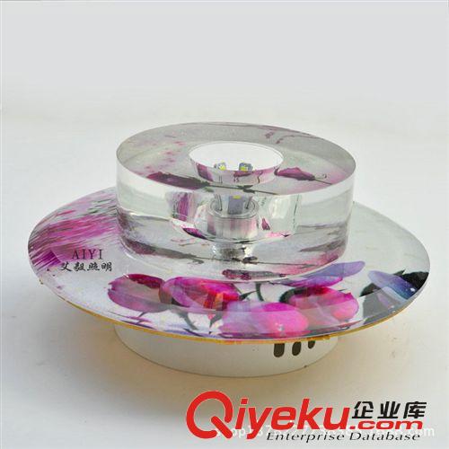 批發(fā) 創(chuàng)意LED水晶過(guò)道燈玄關(guān)燈 陽(yáng)臺(tái)燈門(mén)廳走廊燈吸頂燈1301原始圖片3