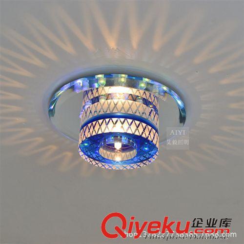 批發 LED水晶過道燈走廊燈 門廳玄關燈陽臺燈吸頂燈具1225原始圖片2