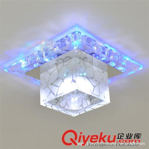 廠家直銷 LED吸頂燈水晶燈過道燈 玄關燈走廊燈水立方燈筒燈1110原始圖片3