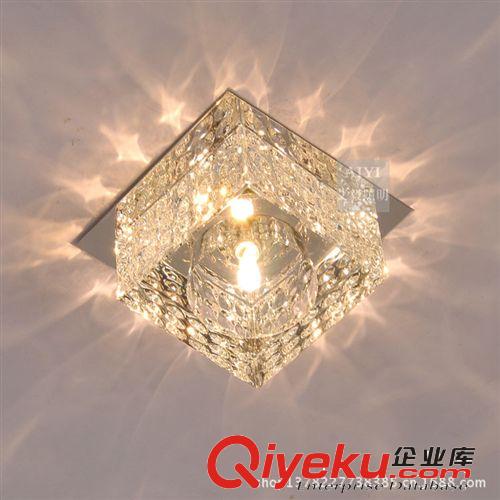 批發(fā) LED水晶射燈客廳吸頂燈 走廊燈過(guò)道燈玄關(guān)燈2220原始圖片2
