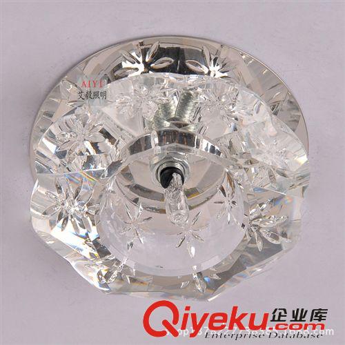 批發 LED水晶過道燈 門廳燈玄關水晶射燈走廊燈 吸頂燈具2003原始圖片3