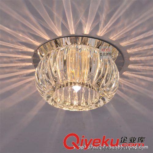 批發(fā) 新品LED水晶過(guò)道燈玄關(guān)燈簡(jiǎn)約走廊燈門廳吸頂燈2100原始圖片2