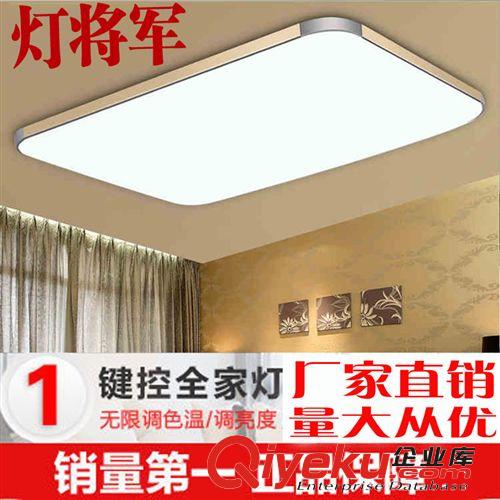 蘋果天窗纖薄LED吸頂燈 客廳臥室燈餐廳燈飾 長方形吸頂燈具