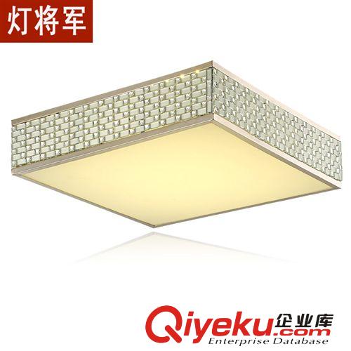 新品馬賽克水晶客廳燈臥室燈餐廳燈 可變光調(diào)色溫LED吸頂燈批發(fā)原始圖片2