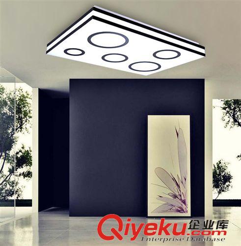 gd遙控LED吸頂燈 簡(jiǎn)約現(xiàn)代客廳臥室燈餐廳燈飾 長(zhǎng)方形吸頂燈原始圖片2