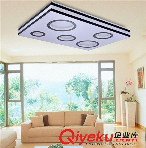 gd遙控LED吸頂燈 簡(jiǎn)約現(xiàn)代客廳臥室燈餐廳燈飾 長(zhǎng)方形吸頂燈原始圖片3