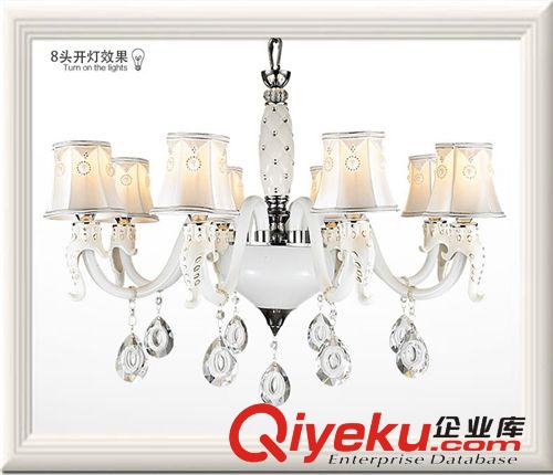 歐式水晶吊燈客廳燈現代簡約臥室燈溫馨led餐廳浪漫美式吊燈原始圖片3