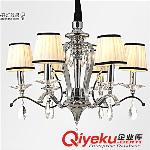 歐式水晶吊燈客廳燈現代簡約臥室燈溫馨led餐廳浪漫美式吊燈