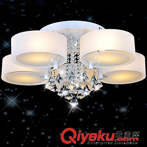 長方形客廳燈LED吸頂燈具水晶吸頂燈臥室燈溫馨餐廳燈