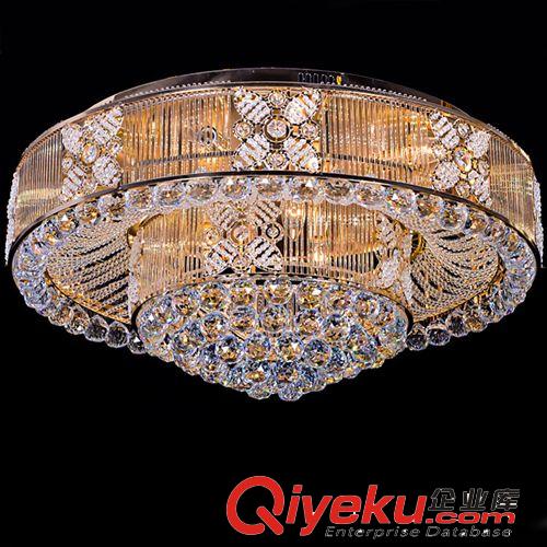 客廳水晶燈大氣豪華大廳吸頂燈具led溫馨臥室燈餐廳燈飾客房燈