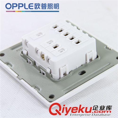 OPPLE/歐普照明zp開關(guān) 電工開關(guān)插座|致美P051631A-三開單控原始圖片2