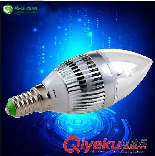 tj 超亮led燈泡尖泡節能燈護眼光源e14螺口蠟燭燈泡220v 3w 5w