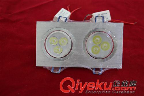 質量保證   廠家直銷雙頭LED天花燈3W 5W 7W 12W 220V原始圖片2
