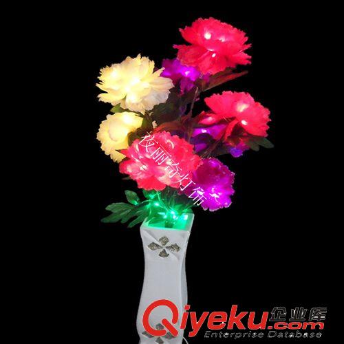 LED牧丹花燈 LED仿真花燈 LED彩燈 家居裝飾燈 落地陶瓷燈 廠家