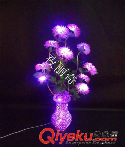 LED鋁線燈 LED仿真花瓶燈 情人節(jié)禮物  廠家直銷
