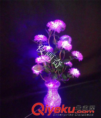 LED鋁線燈 LED仿真花瓶燈 情人節(jié)禮物  廠家直銷