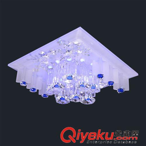 現代新款七彩水晶led過道燈玄關走廊門廳入戶陽臺燈N0809