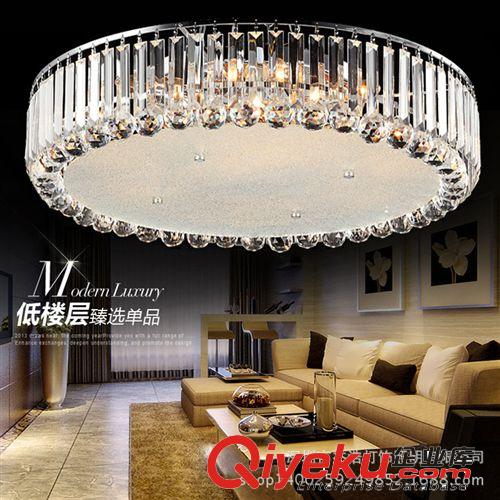 gd大氣LED圓形水晶燈LED客廳吸頂燈餐廳燈飾臥室燈具 廠家批發(fā)