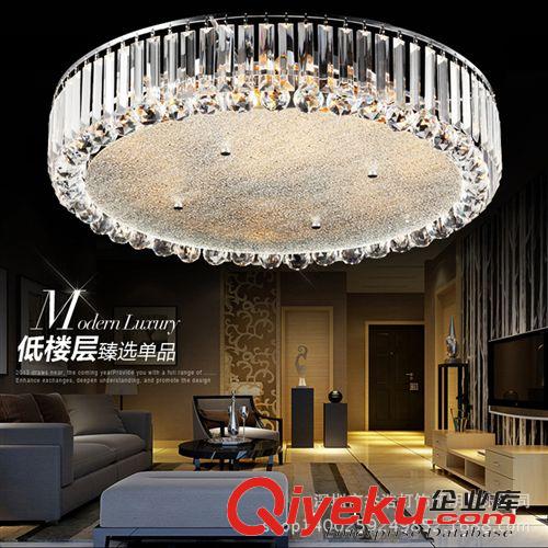 gd大氣LED圓形水晶燈LED客廳吸頂燈餐廳燈飾臥室燈具 廠家批發(fā)