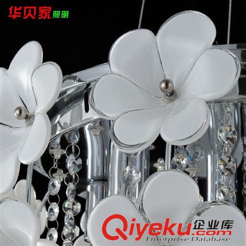 一件代發(fā) 歐式吊燈創(chuàng)意鐵藝水晶燈 餐廳燈K9水晶 燈飾 燈具批發(fā)原始圖片3