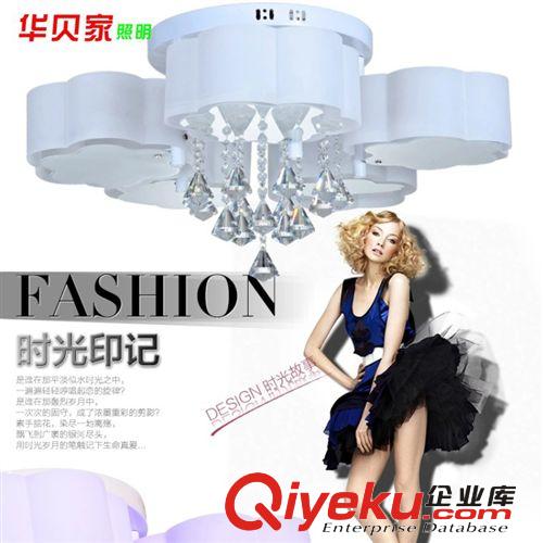 批發(fā)新款梅花豪華時(shí)尚客廳燈意大利led水晶燈溫馨現(xiàn)代簡約臥室燈原始圖片2